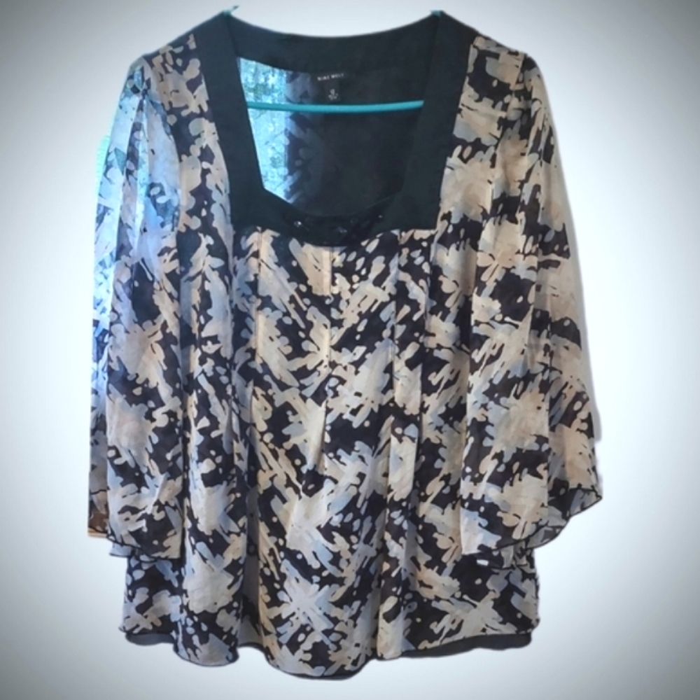Headband FREE w/ Nine West 190% Silk Embellished Blouse - Picture 12 of 16
